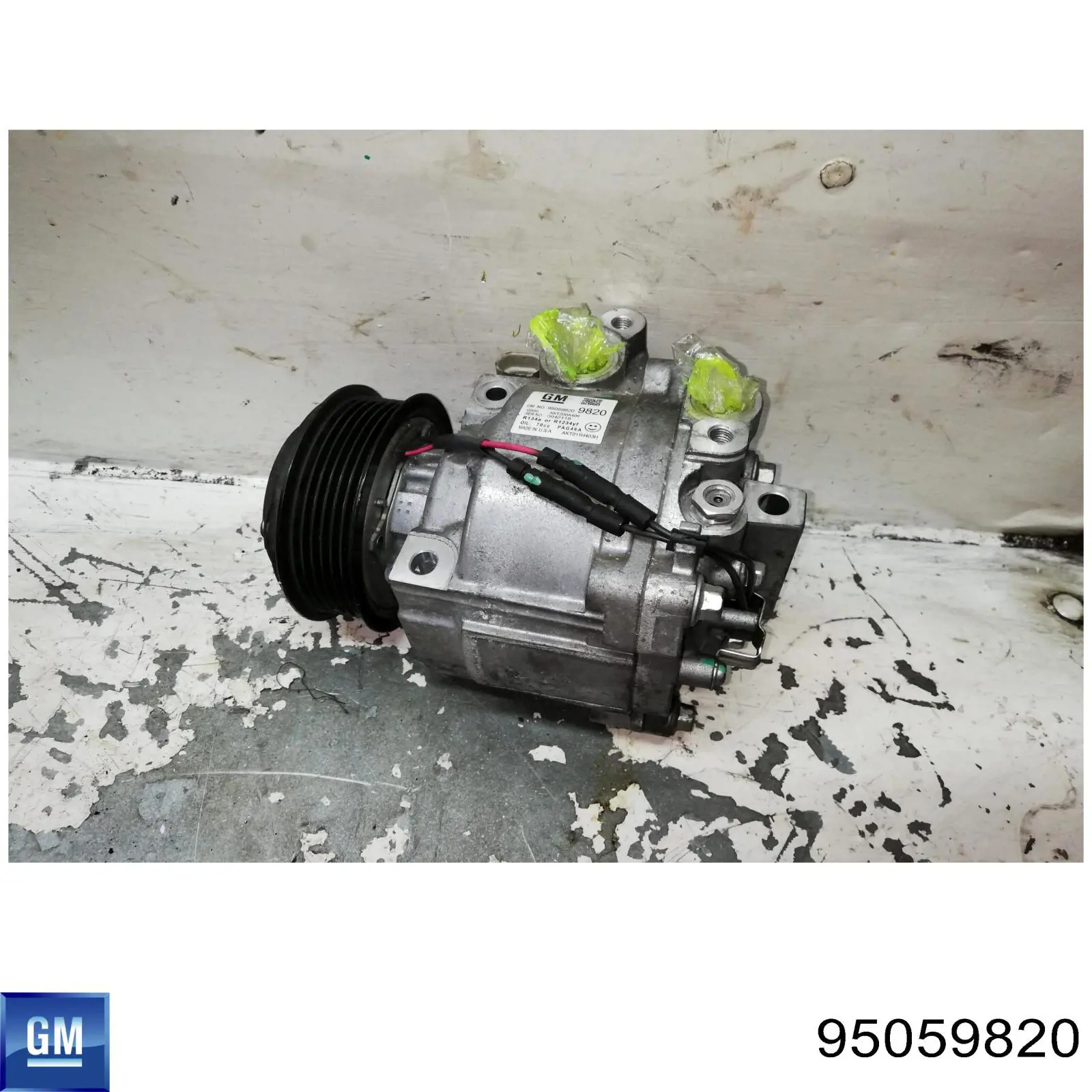 Sprężarka klimatyzacji General Motors 95059820 cena, od 231,55 USD