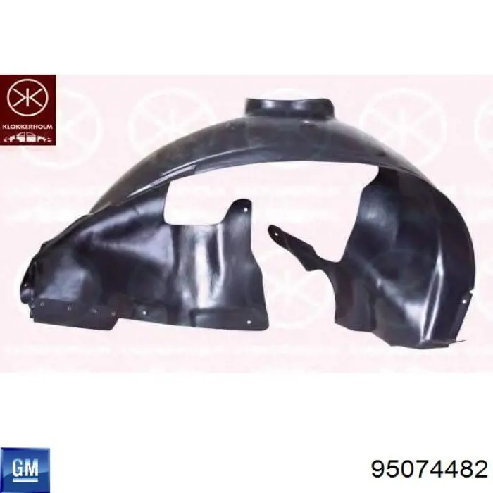 Nadkole błotnika przedniego lewe General Motors 95074482 cena, od 9,75 USD