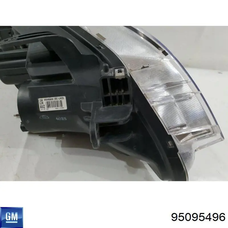 95095496 General Motors Reflektor lewy