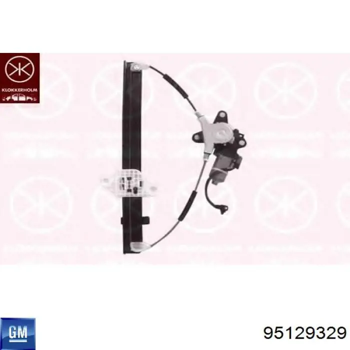 Mechanizm podnoszenia szyby drzwi przednich prawych do Chevrolet Spark (Matiz)  M300