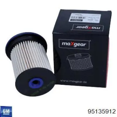 Do koszyka 95135912 General Motors Filtr paliwa