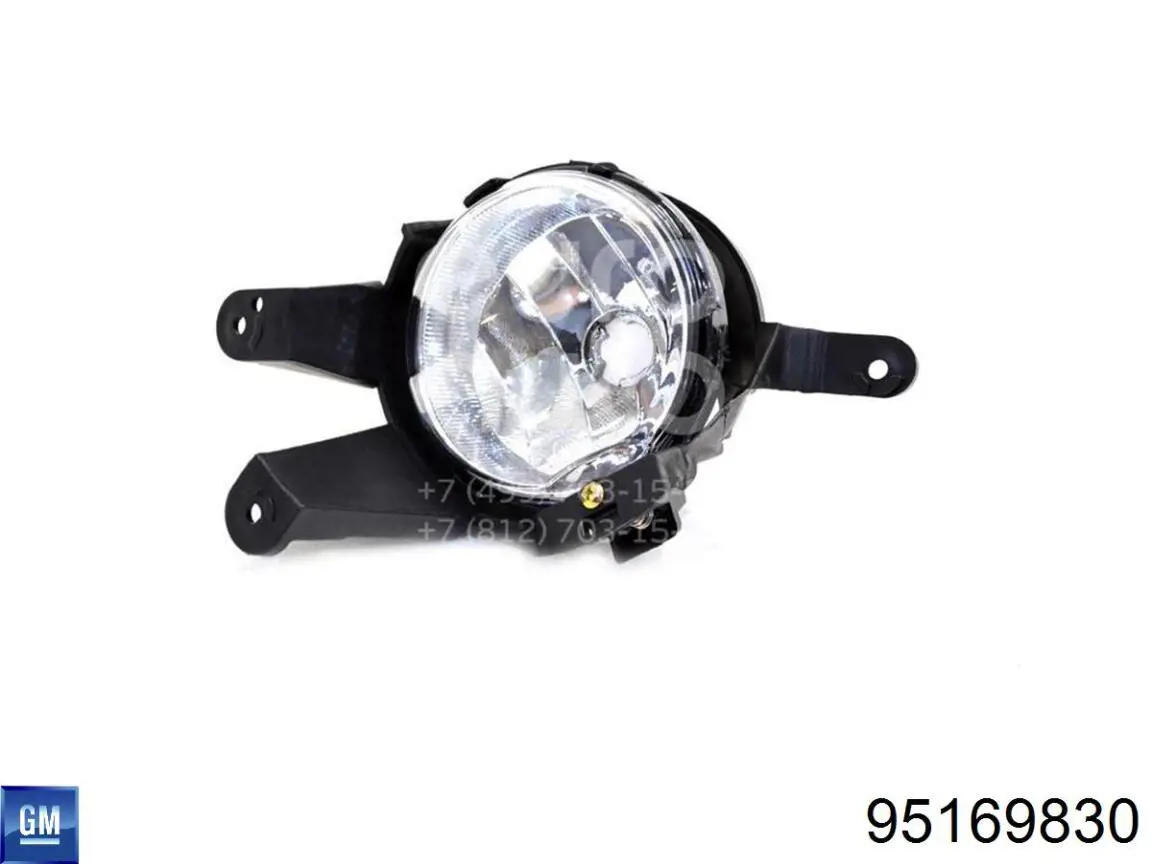 Lampa przeciwmgielna lewa General Motors 95169830 cena, od 56,84 USD