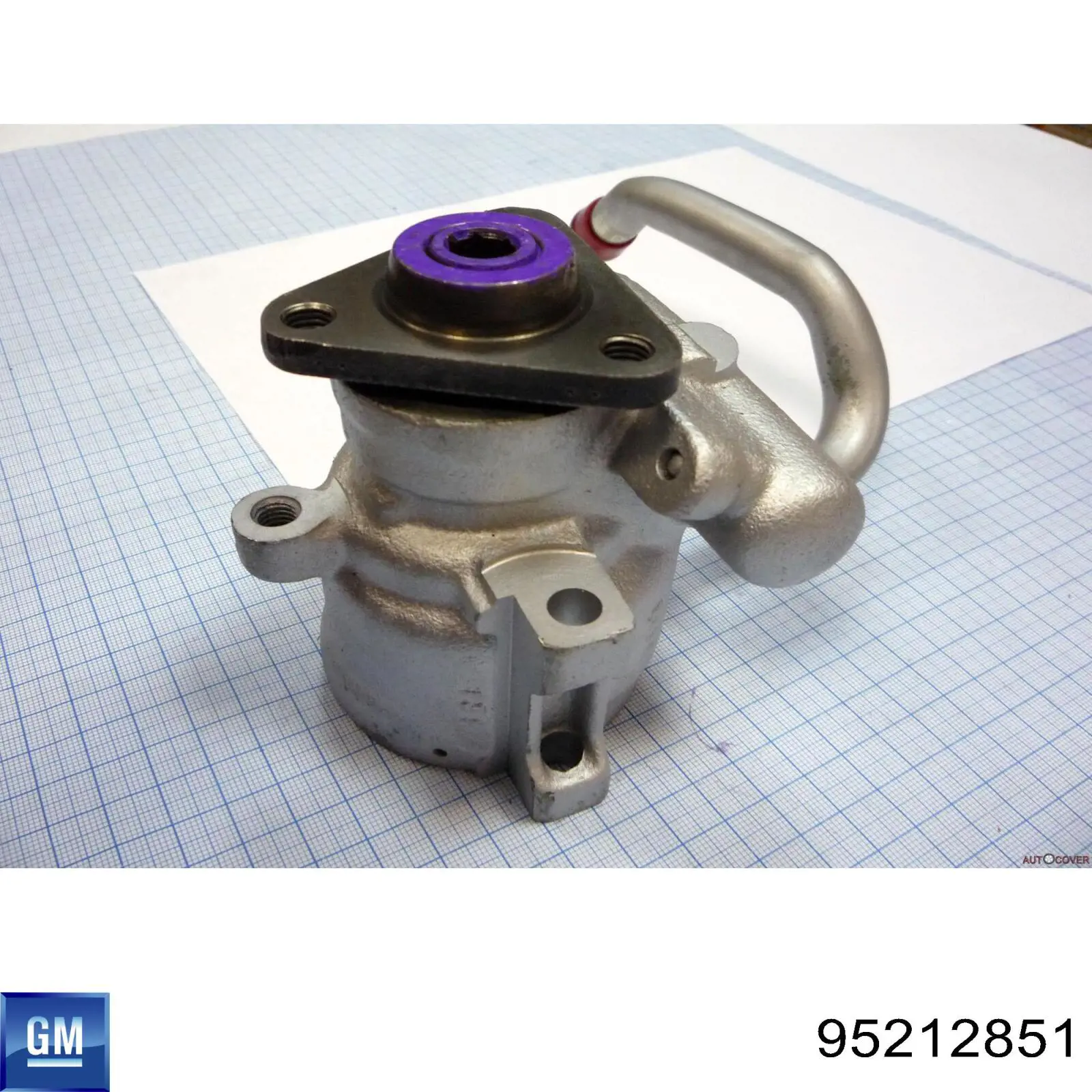Pompa wspomagania hydraulicznego kierownicy General Motors 95212851