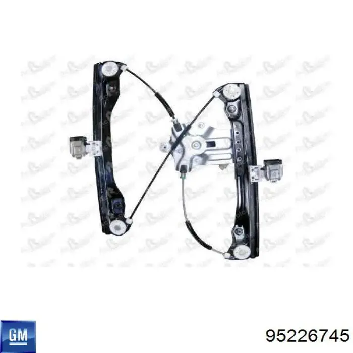 95226745 General Motors Mechanizm podnoszenia szyby drzwi przednich lewych