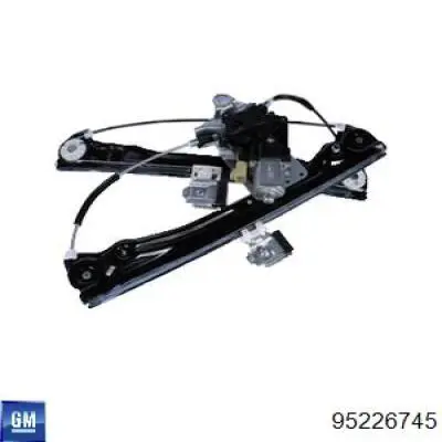 Mechanizm podnoszenia szyby drzwi przednich lewych General Motors 95226745 cena, od 137,91 USD