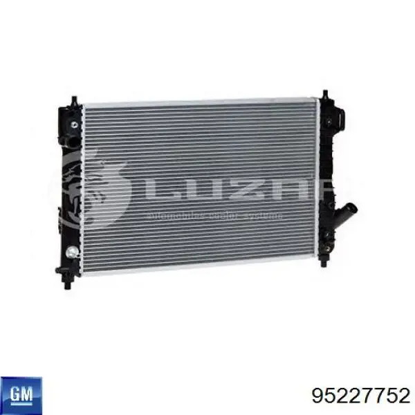 Chłodnica silnika General Motors 95227752 cena, od 124,10 USD