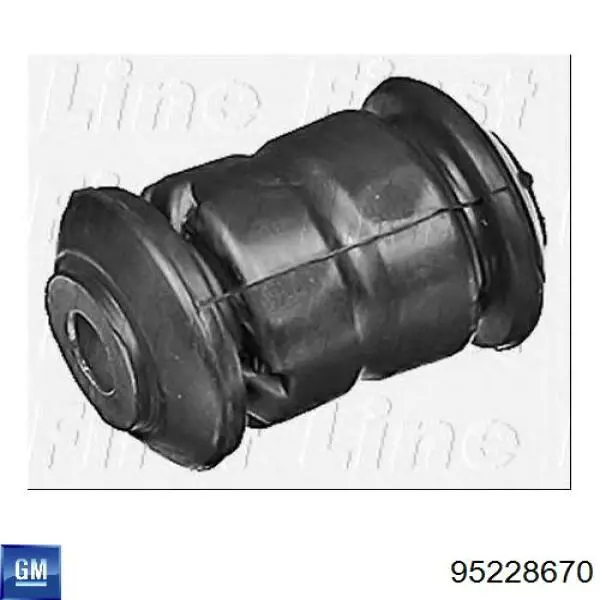 Silentblock przedniego wahacza dolnego General Motors 95228670