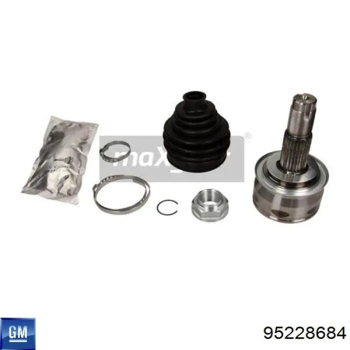 Do koszyka 95228684 General Motors Przegub homokinetyczny przedni zewnętrzny