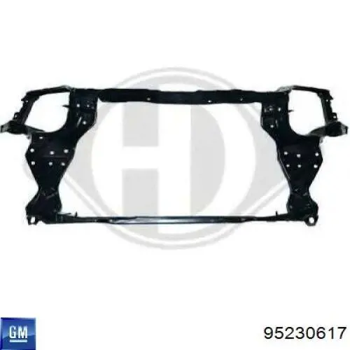 Osłona chłodnicy kompletna (panel mocowania reflektorów) General Motors 95230617 cena, od 28,07 USD
