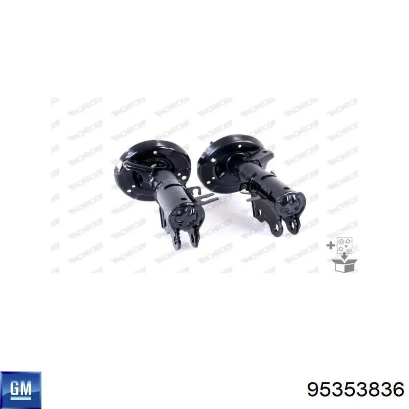 95353836 General Motors Amortyzator przedni lewy