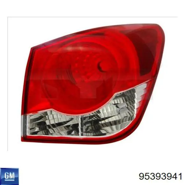 Do koszyka FP1711F1T TYC Lampa zespolona tylna lewa zewnętrzna