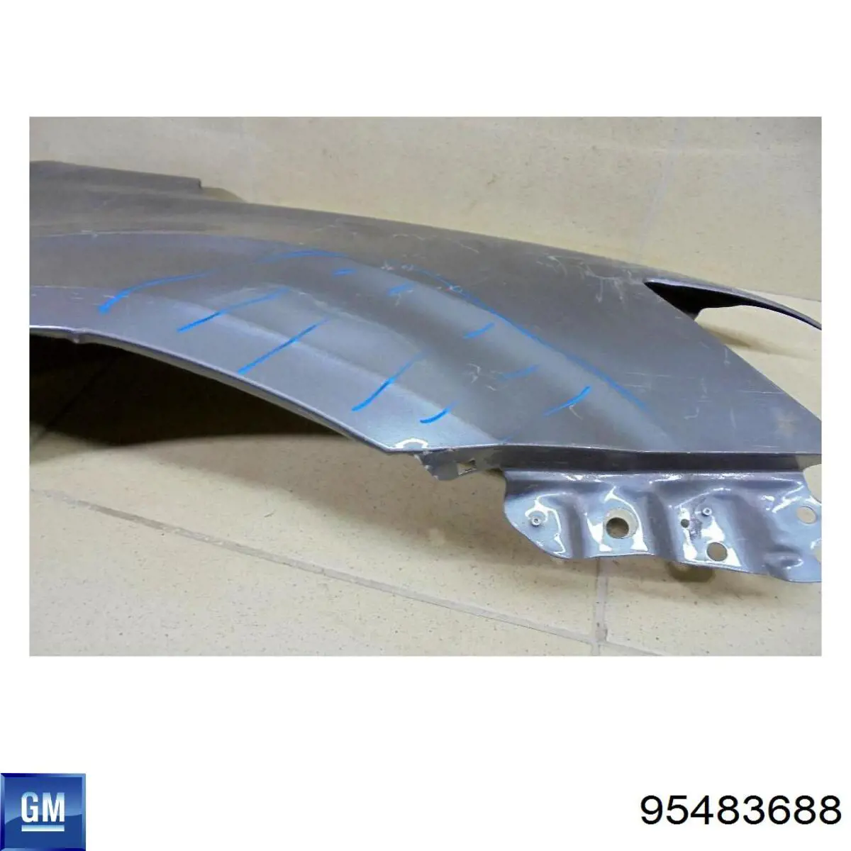 Błotnik przedni prawy 0164067312 Tempest