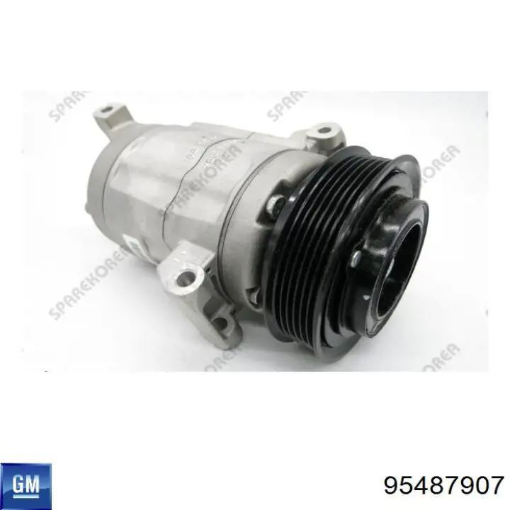 Sprężarka klimatyzacji General Motors 95487907 cena, od 250,28 USD
