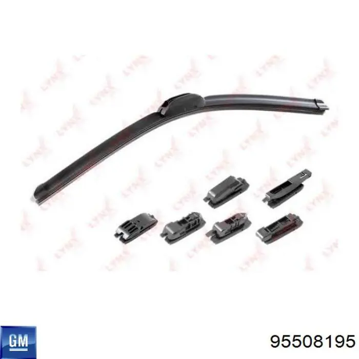 Pióro wycieraczki szyby przedniej kierowcy 95508195 General Motors
