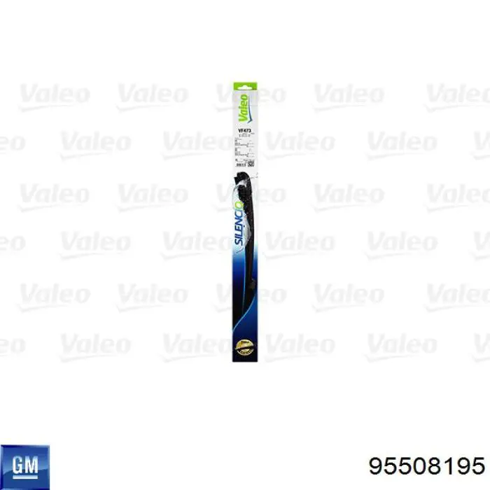 Pióro wycieraczki szyby przedniej kierowcy General Motors 95508195