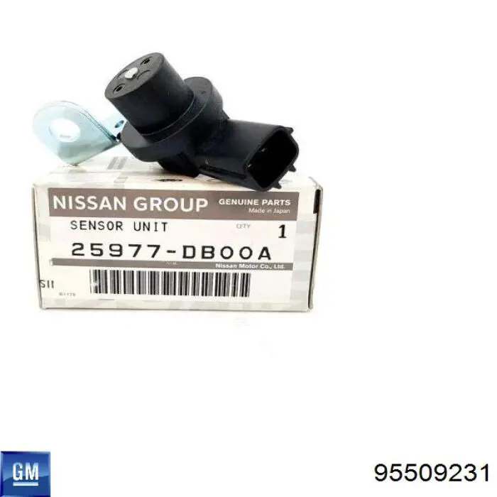 Czujnik położenia wału korbowego 95509231 General Motors