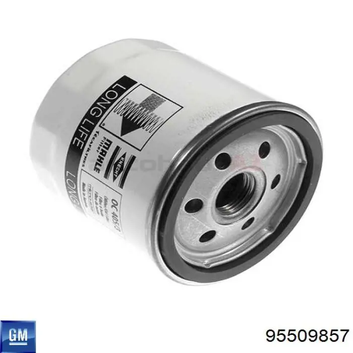 Obudowa filtra oleju General Motors 95509857 cena, od 6,34 USD