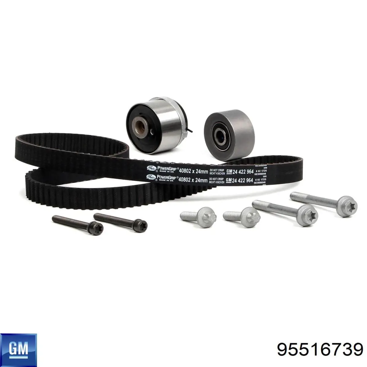 Pasek rozrządu, zestaw General Motors 95516739 cena, od 66,52 USD