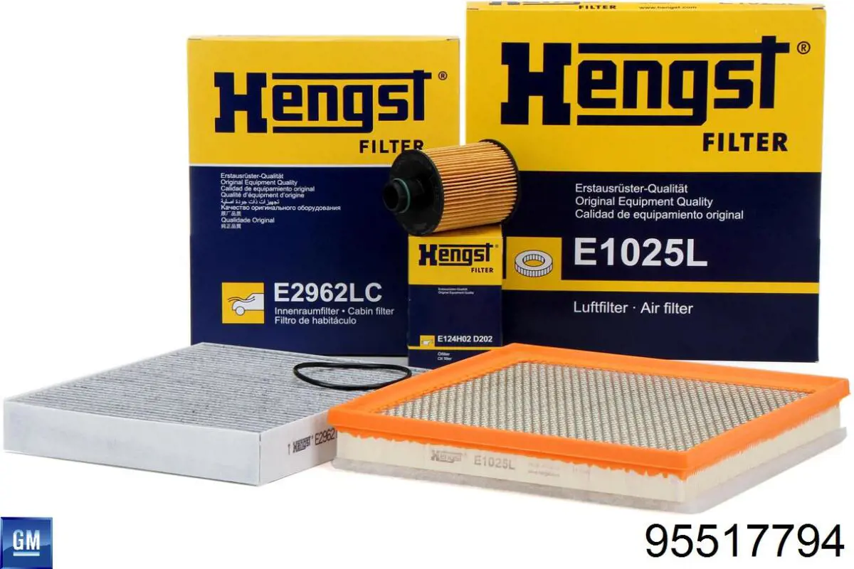 95517794 General Motors Filtr oleju