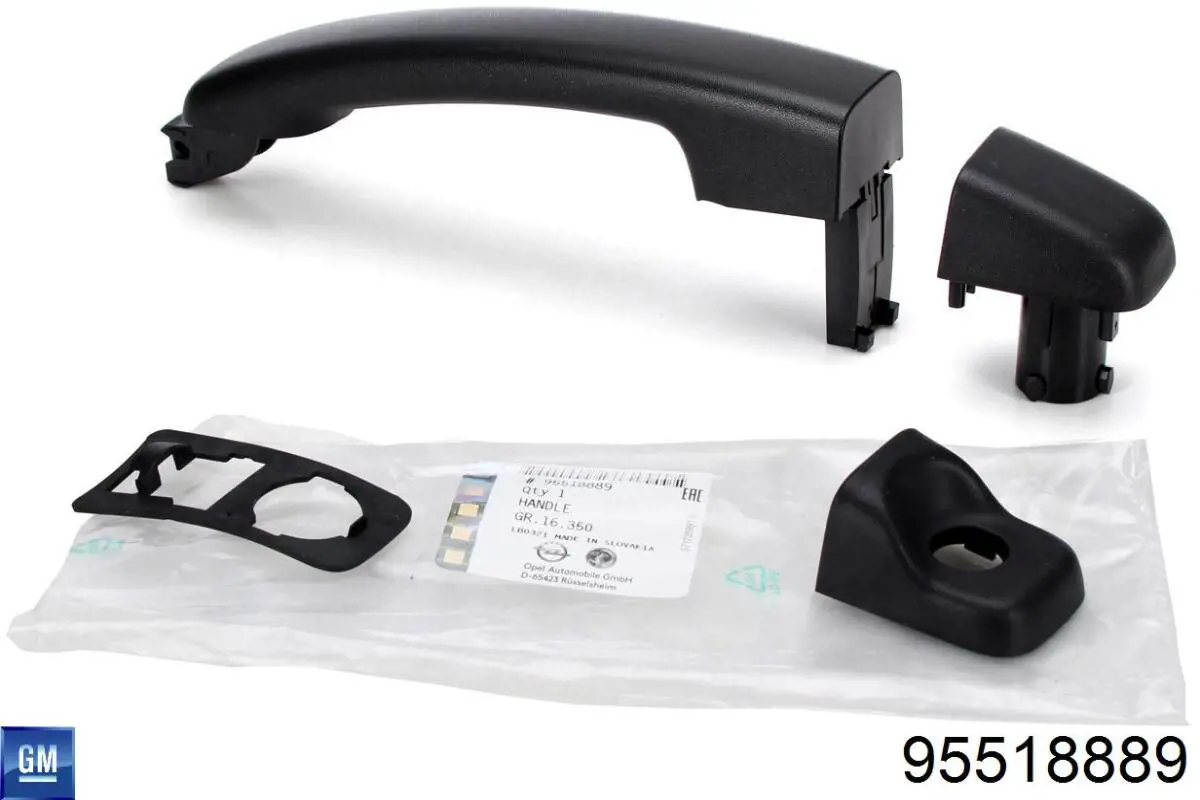95518889 Opel Klamka drzwi przednich zewnętrzna