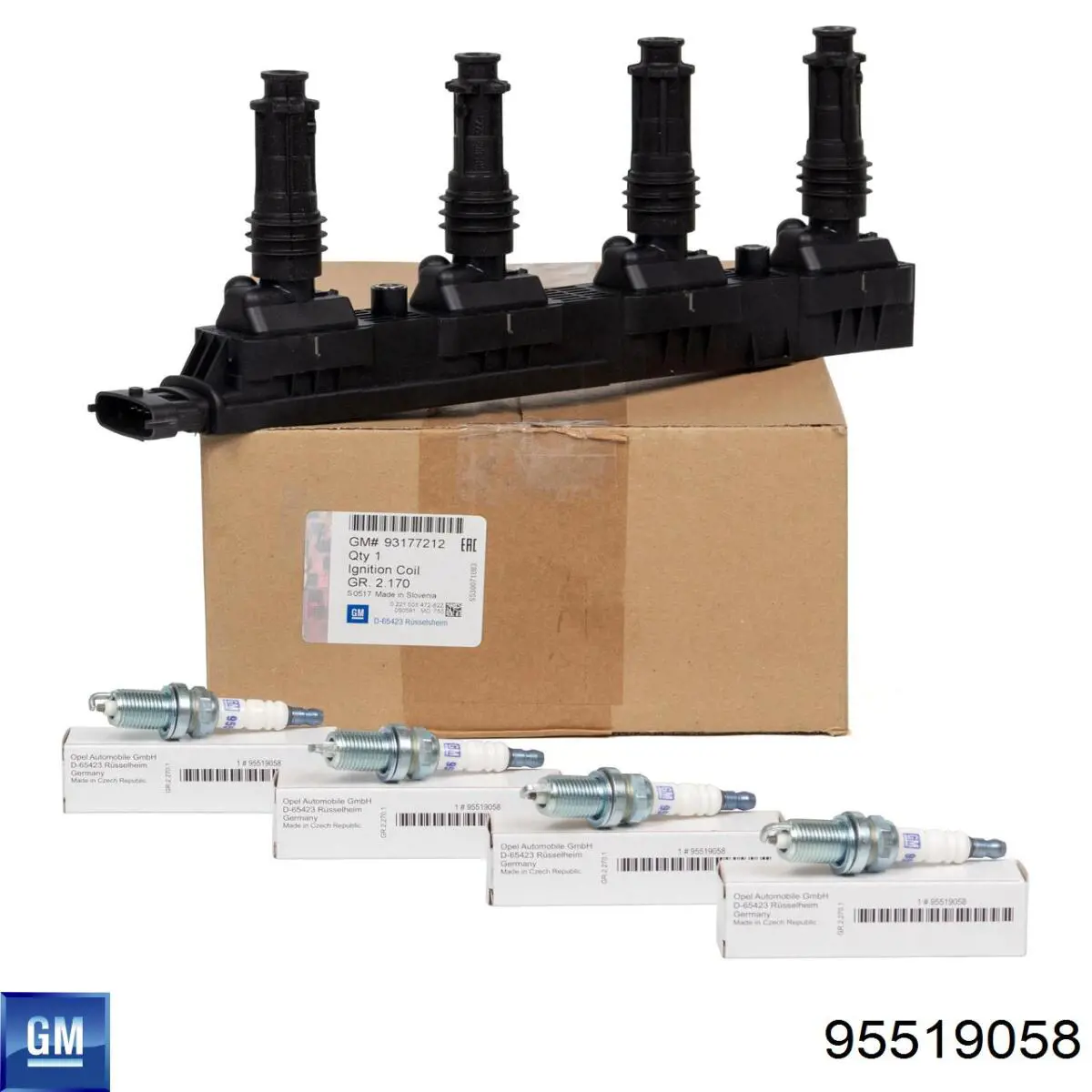 Świeca zapłonowa 95519058 General Motors