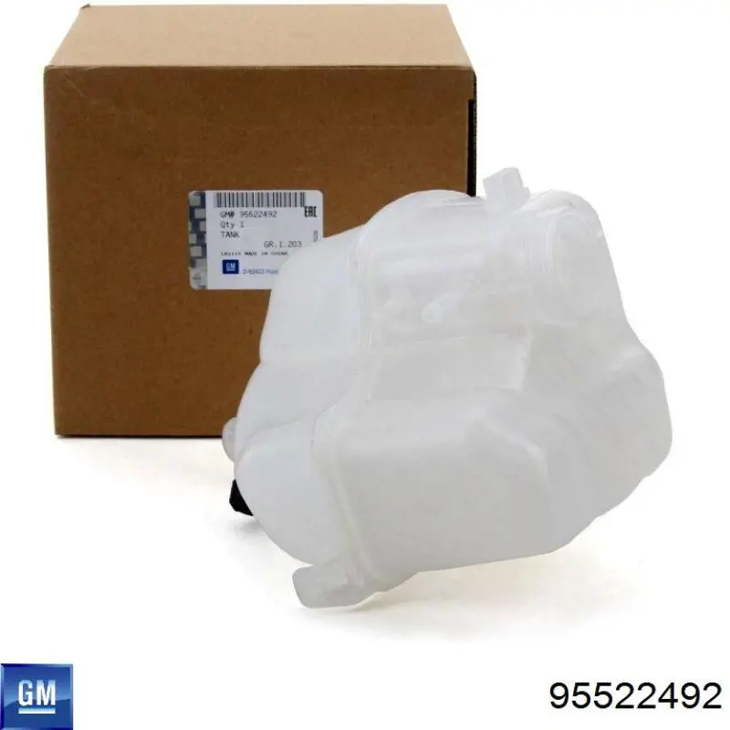 Zbiorniczek wyrównawczy układu chłodzenia General Motors 95522492 cena, od 37,46 USD