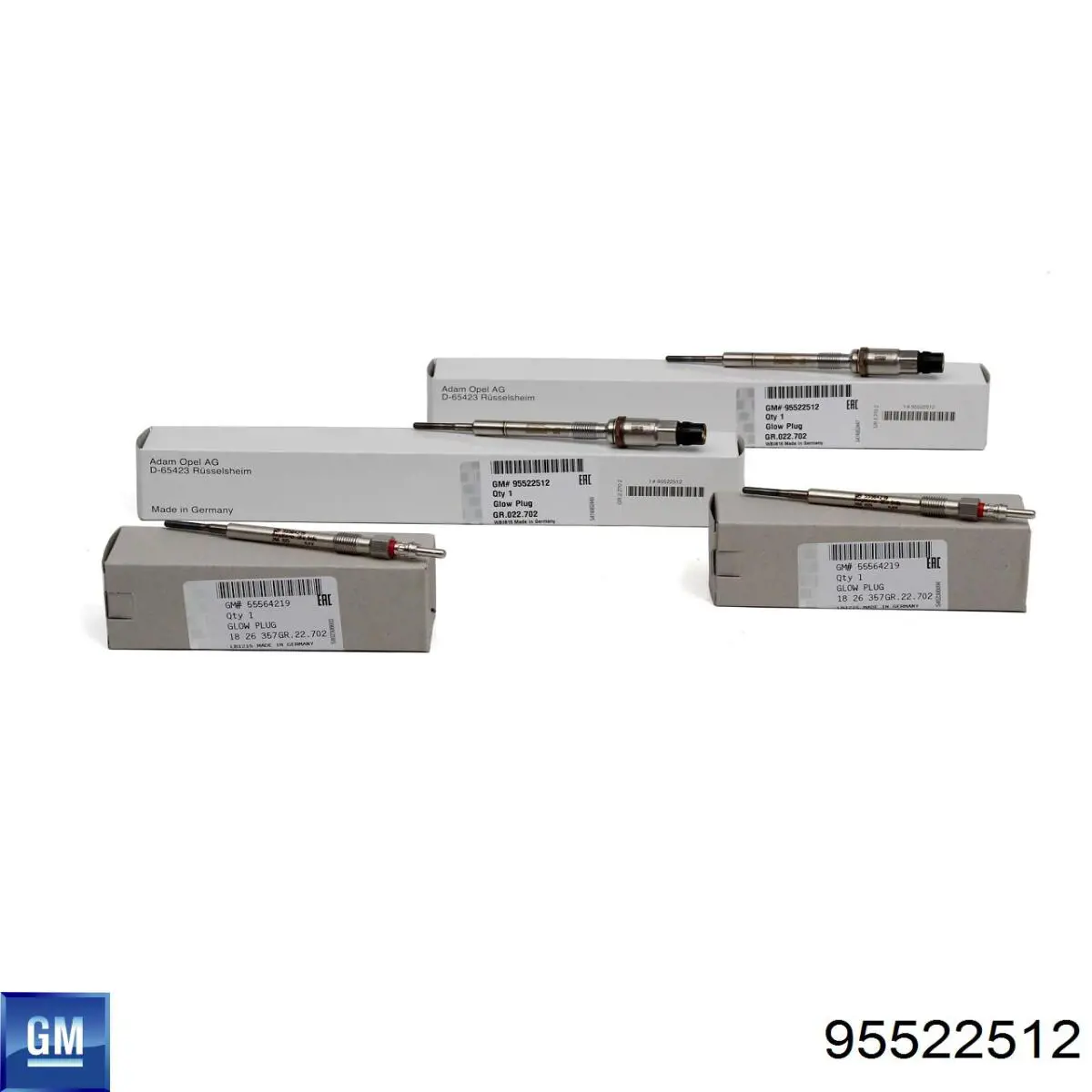 95522512 General Motors Świeca żarowa