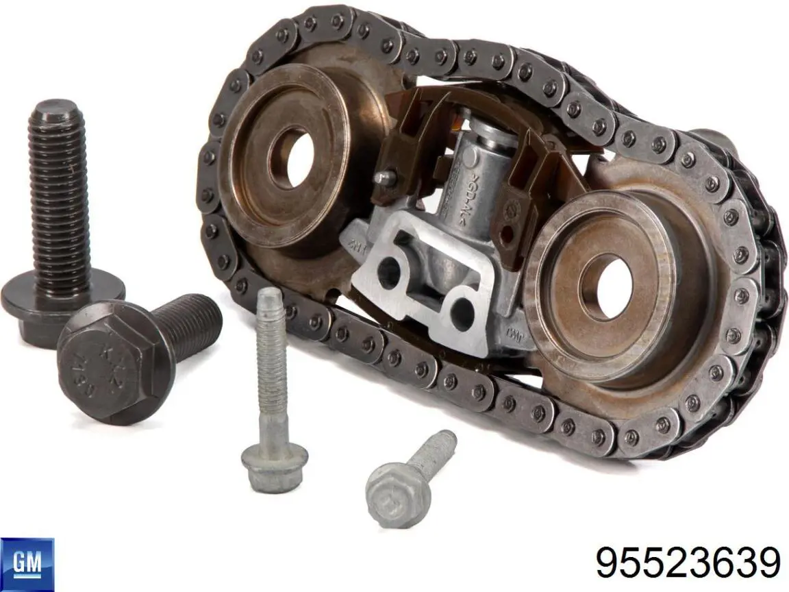 95523639 General Motors Łańcuch rozrządu, zestaw