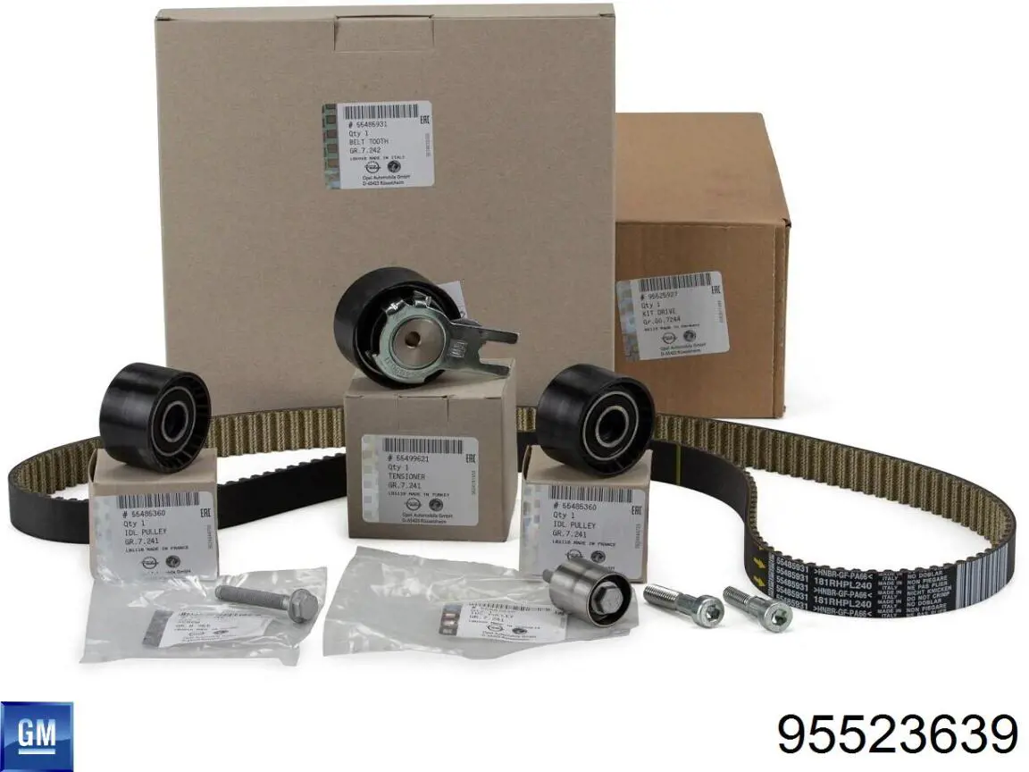 Łańcuch rozrządu, zestaw General Motors 95523639 cena, od 92,13 USD