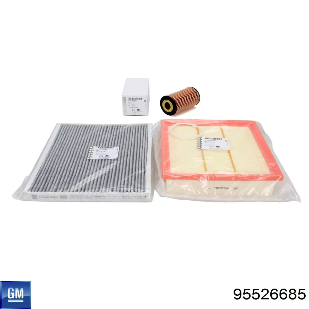 Do koszyka 95526685 General Motors Filtr oleju