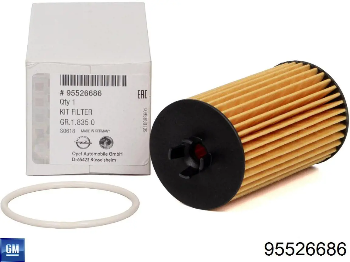Do koszyka 2522500 UFI Filtr oleju