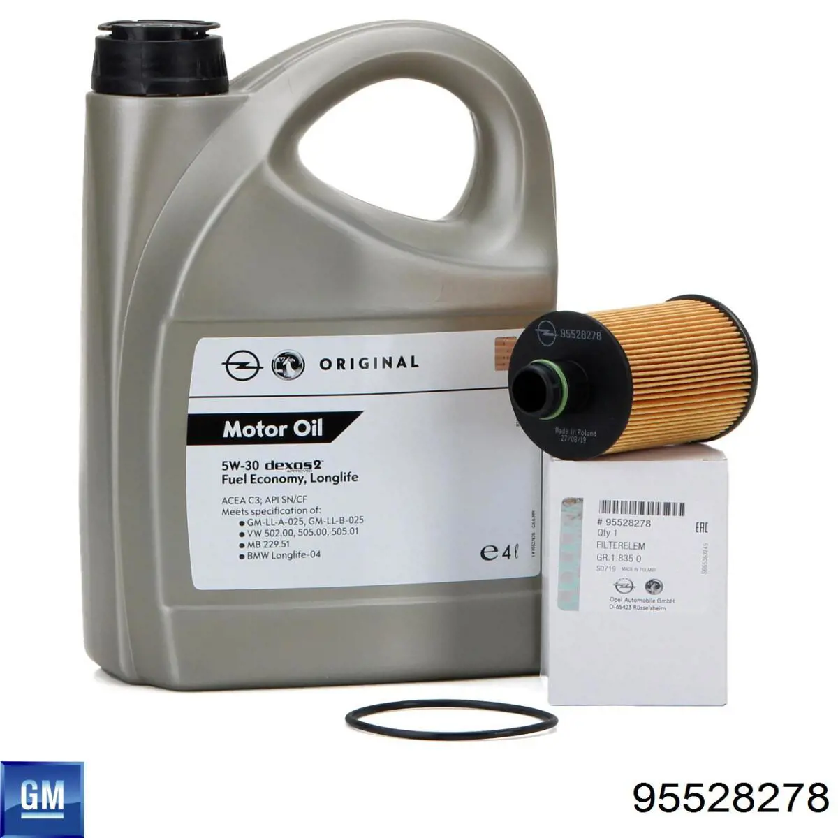 95528278 General Motors Filtr oleju