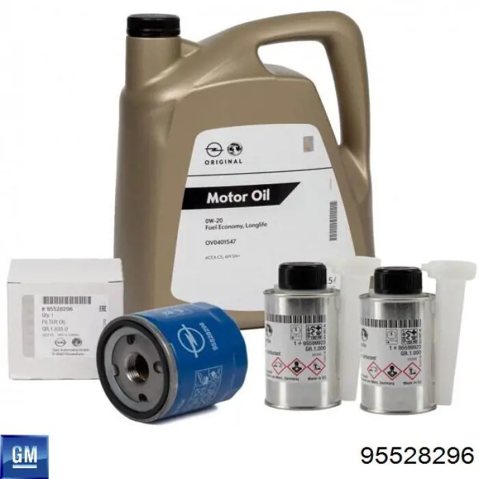 Do koszyka 95528296 General Motors Filtr oleju