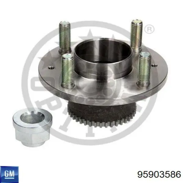 95903586 General Motors Piasta tylna