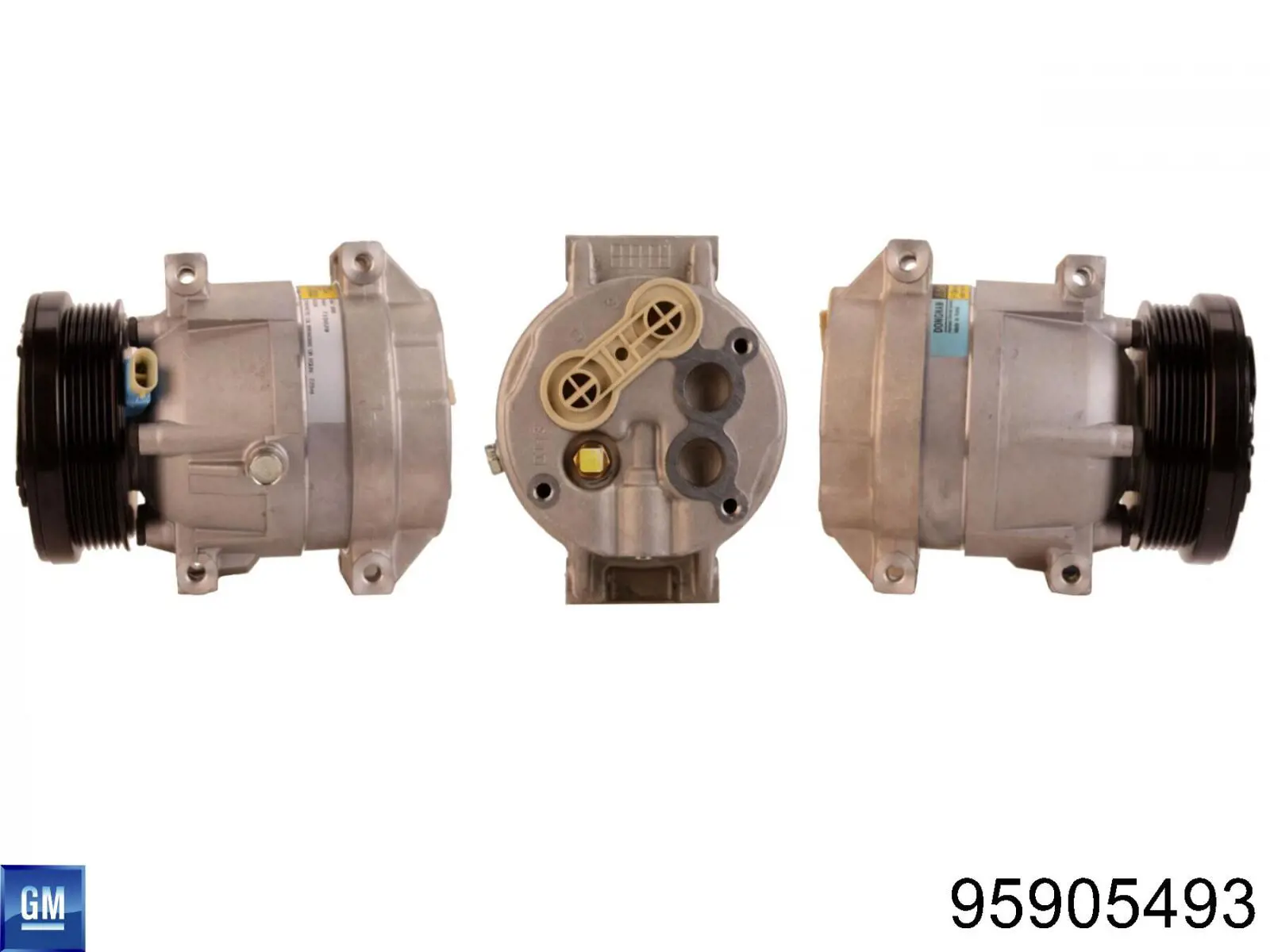 Sprężarka klimatyzacji General Motors 95905493 cena, od 8,62 USD