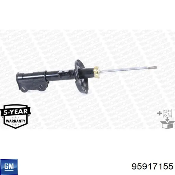 Amortyzator przedni prawy General Motors 95917155 cena, od 69,84 USD