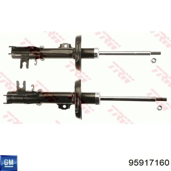 95917160 General Motors Amortyzator przedni lewy