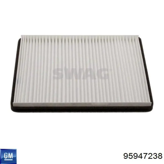 Do koszyka 95947238 General Motors Filtr kabiny