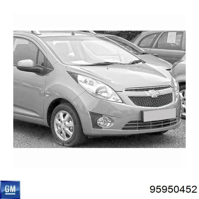 Do koszyka Błotnik przedni prawy Chevrolet Spark (Matiz)  M300