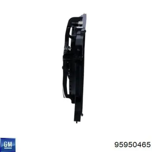Dyfuzor chłodnicy, w komplecie z silnikiem i wirnikiem General Motors 95950465 cena, od 69,81 USD