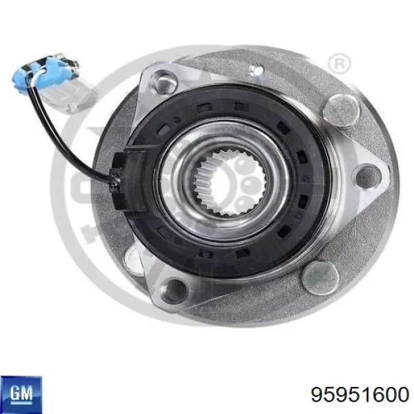 Piasta przednia General Motors 95951600 cena, od 75,60 USD
