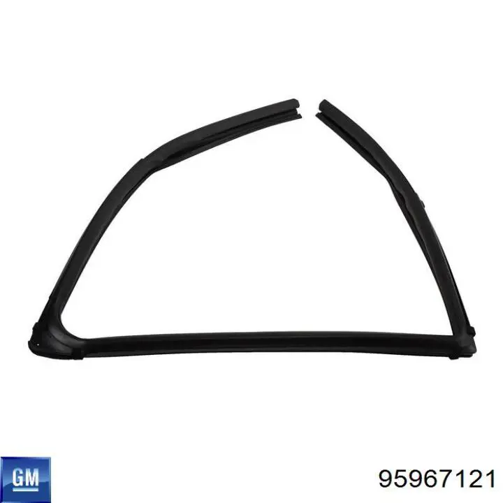 Listwa ochronna szyby przedniej do Chevrolet Spark (Matiz)  M300