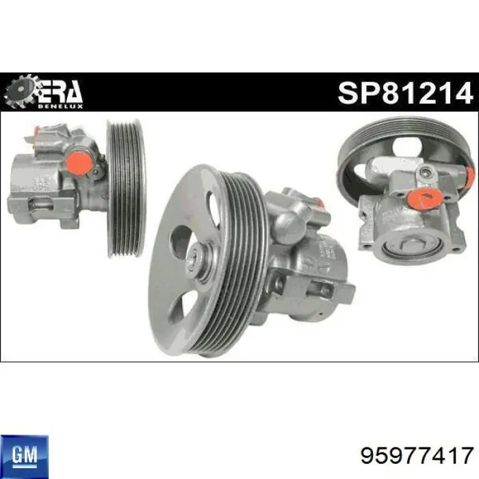 Pompa wspomagania hydraulicznego kierownicy General Motors 95977417 cena, od 152,36 USD