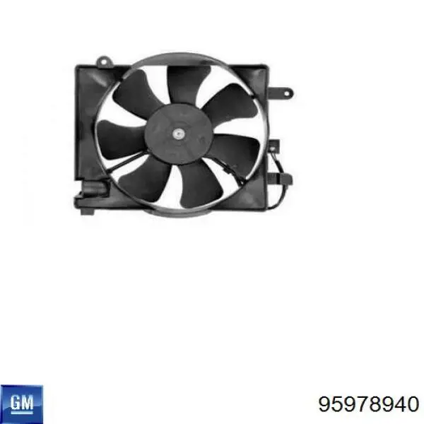 Wentylator elektryczny układu chłodzenia kompletny (silnik+wirnik) General Motors 95978940 cena, od 138,10 USD