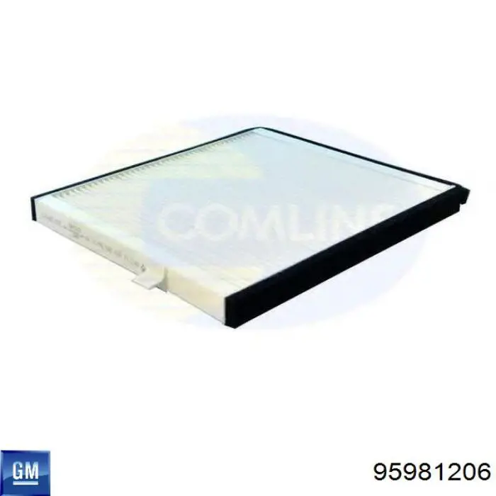 Filtr kabiny 95981206 General Motors