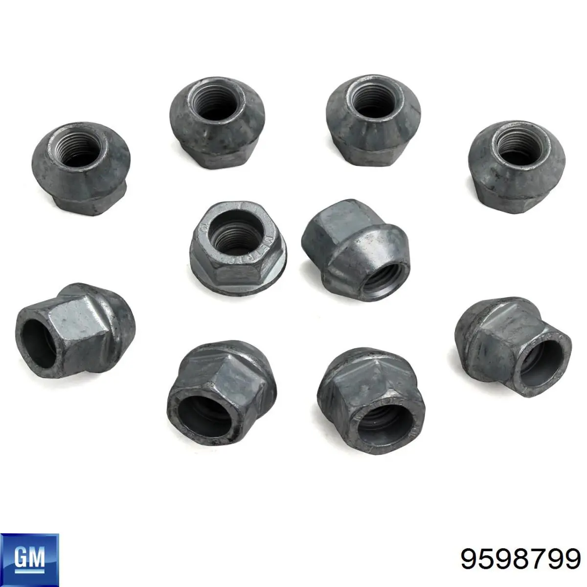 Nakrętka koła General Motors 9598799 cena, od 5,13 USD