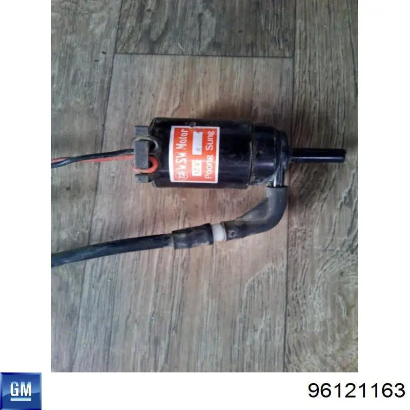 Pompka spryskiwacza szyby przedniej General Motors 96121163