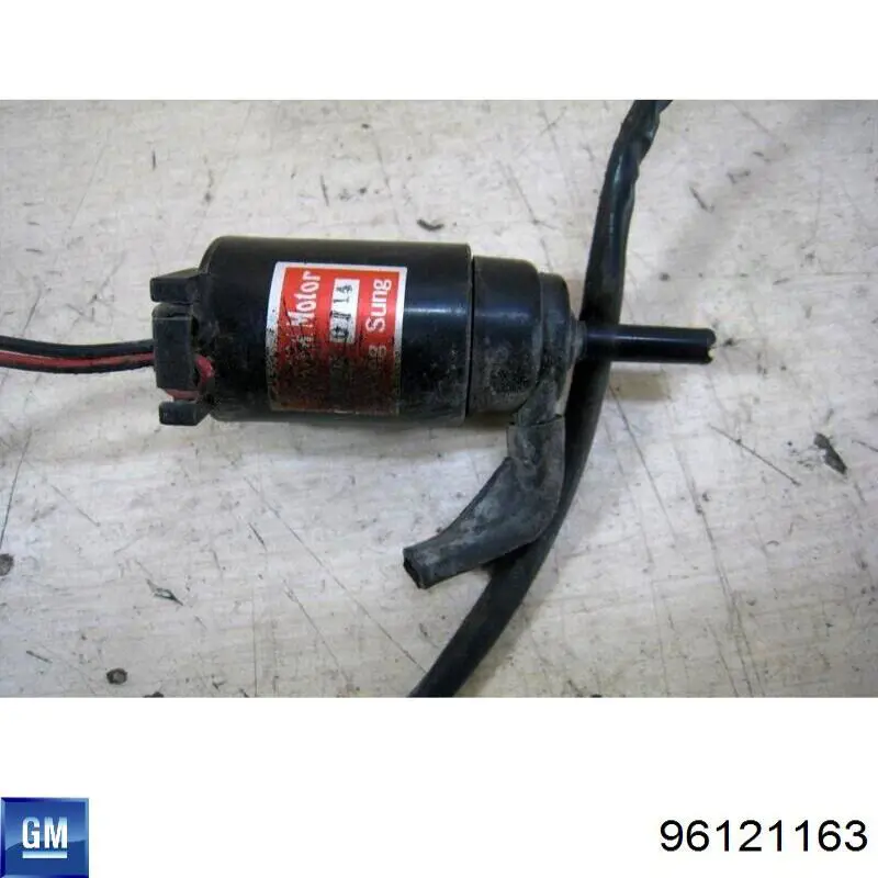 Pompka spryskiwacza szyby przedniej 96121163 General Motors