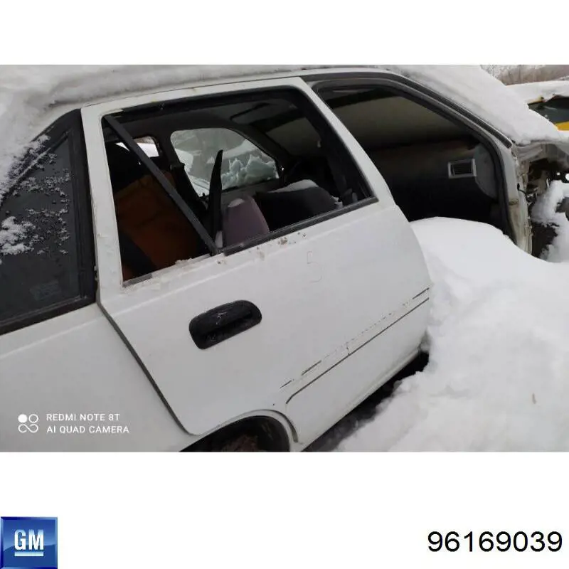  Drzwi tylne prawe Daewoo Nexia 1
