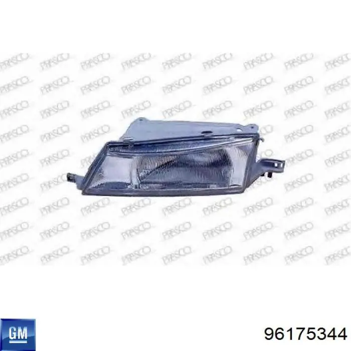 96175344 General Motors Reflektor prawy